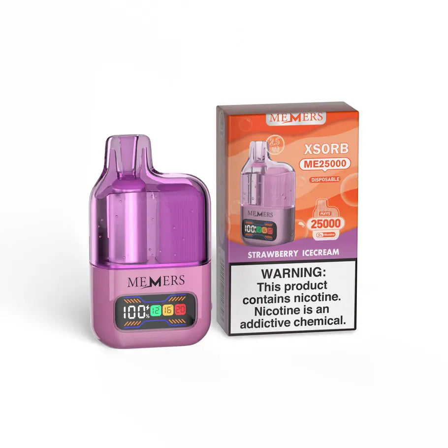 Memers XSORB ME25000 Rechargeable Disposable Device – 25000 Puffs MEMERS