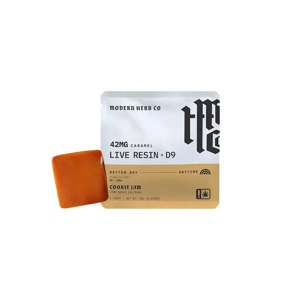 Modern Herb Co. Live Resin D9 Caramels, 52 mg Modern Herb Co.