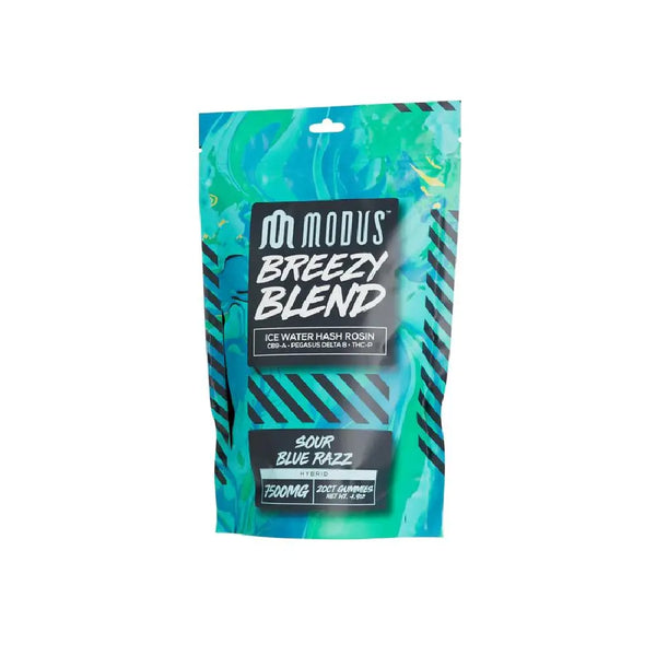 Modus CB9A + THCP + D8P Breezy Blend Gummies, 20CT, 7500 mg Modus