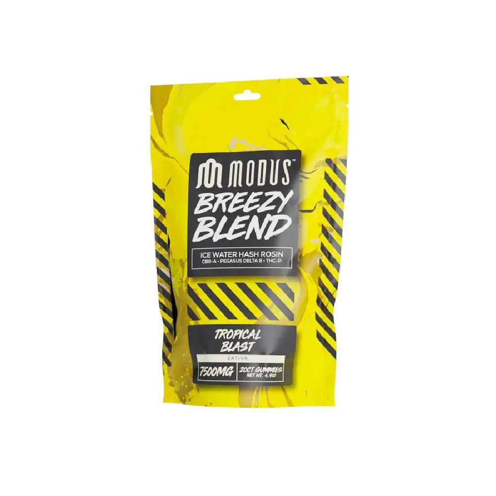 Modus CB9A + THCP + D8P Breezy Blend Gummies, 20CT, 7500 mg Modus