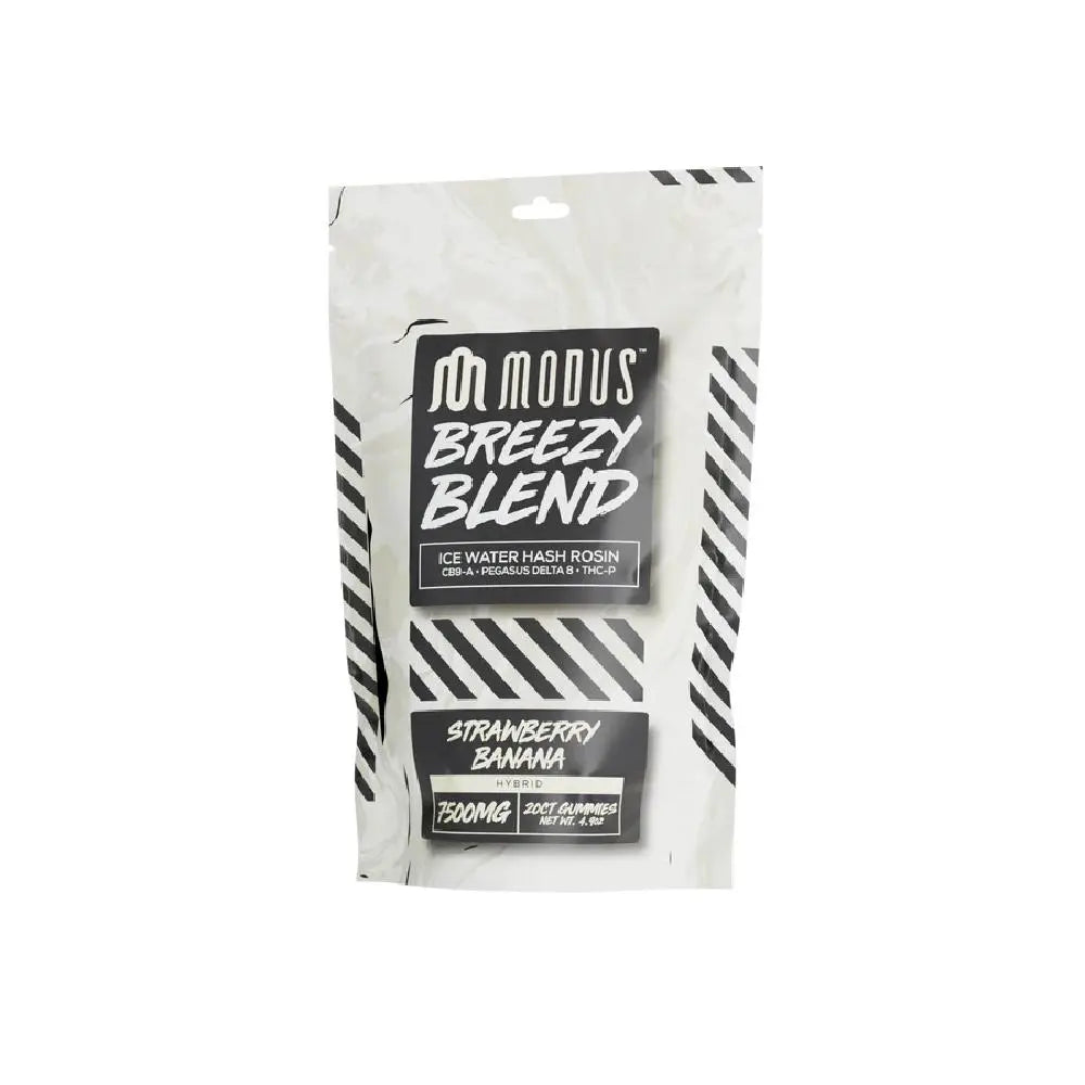 Modus CB9A + THCP + D8P Breezy Blend Gummies, 20CT, 7500 mg Modus