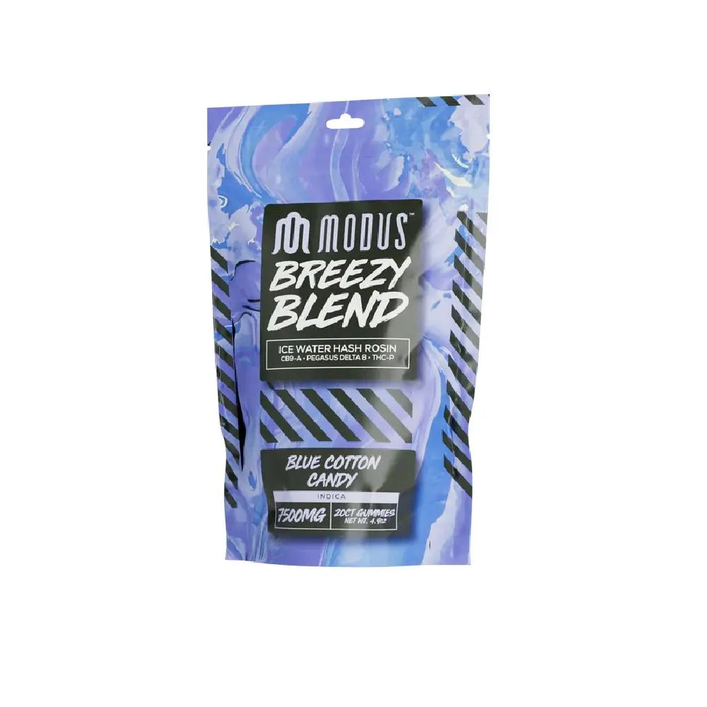 Modus CB9A + THCP + D8P Breezy Blend Gummies, 20CT, 7500 mg Modus