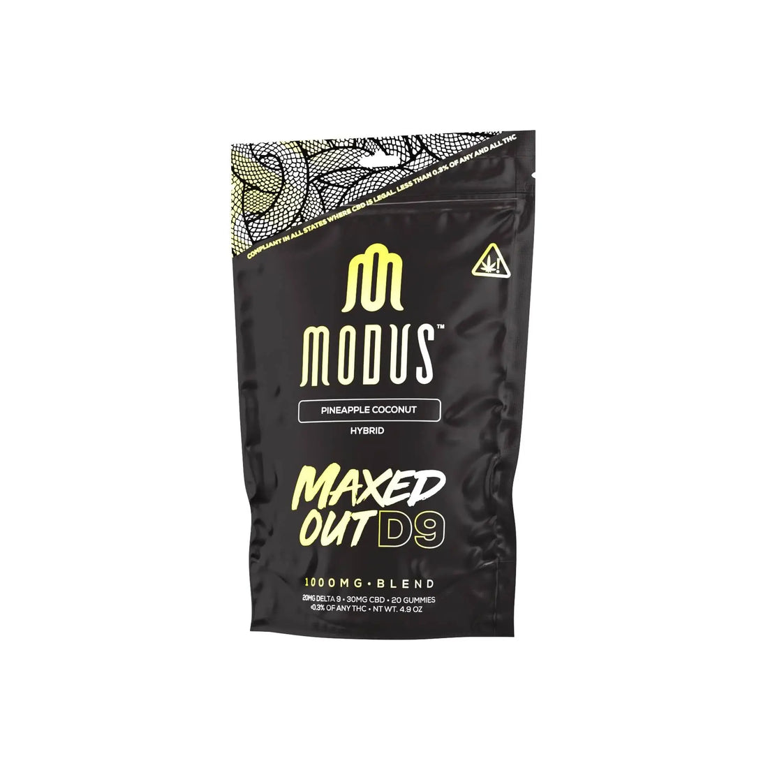 Modus Delta 9 Maxed Out Gummies, 20CT, 1000 mg Modus