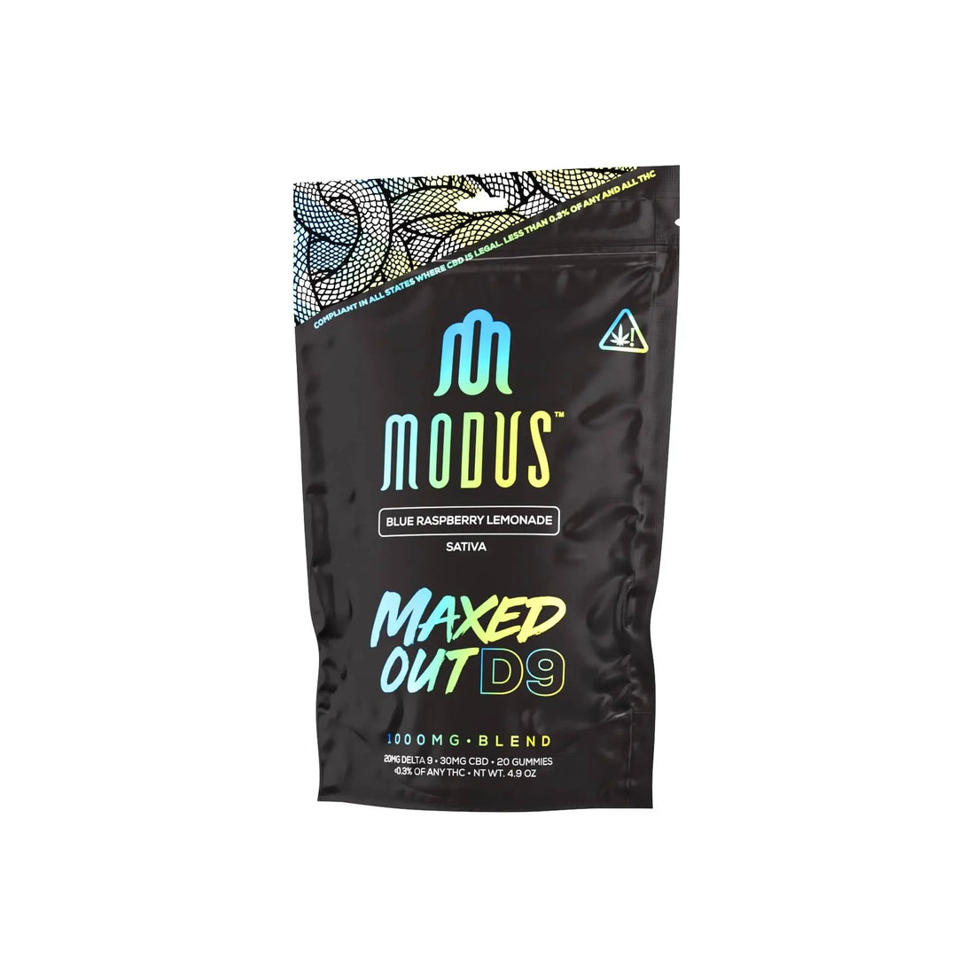 Modus Delta 9 Maxed Out Gummies, 20CT, 1000 mg Modus