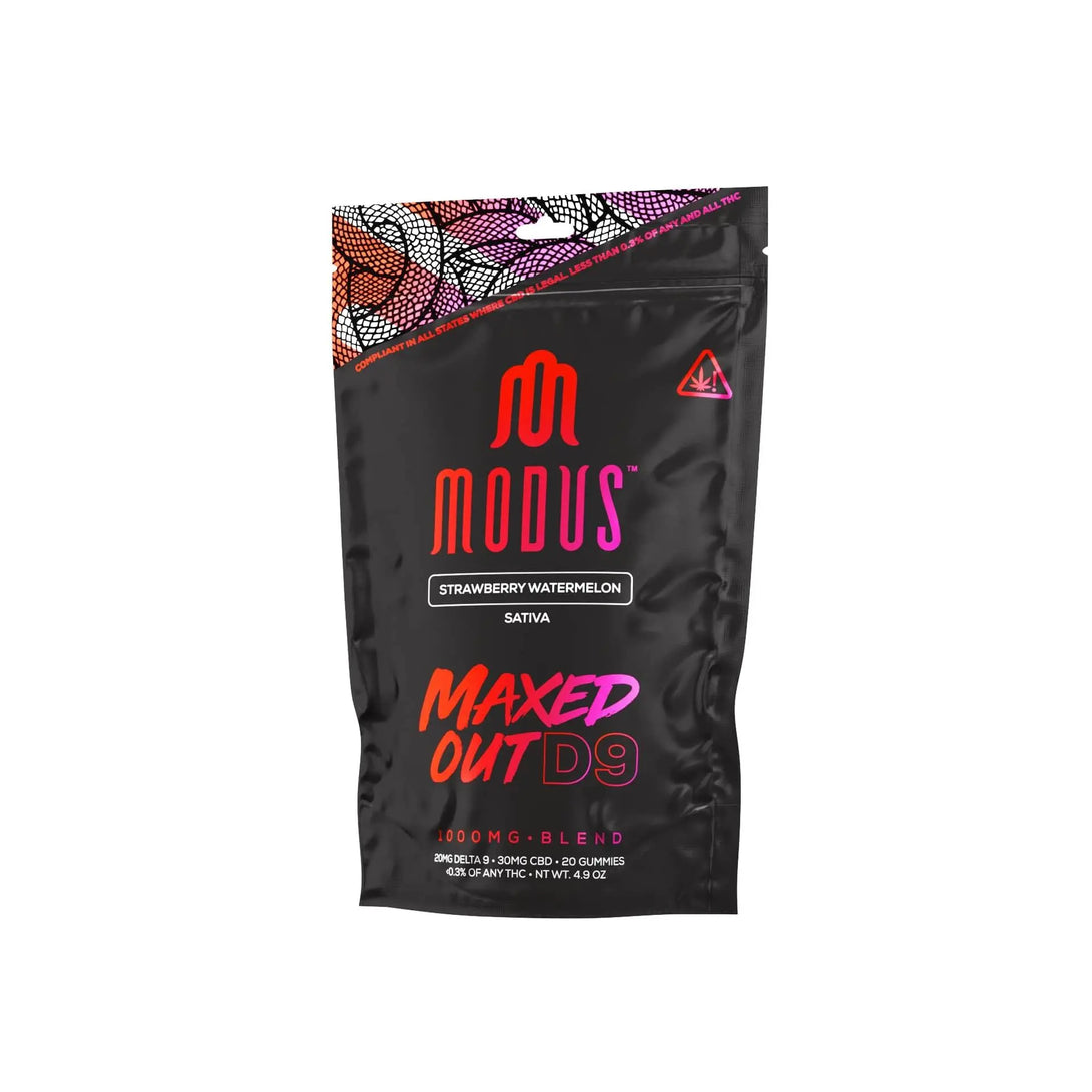 Modus Delta 9 Maxed Out Gummies, 20CT, 1000 mg Modus