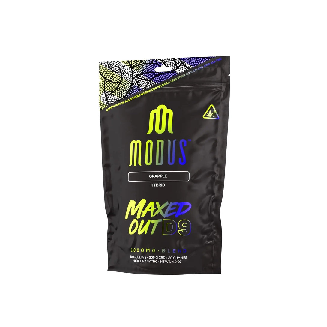 Modus Delta 9 Maxed Out Gummies, 20CT, 1000 mg Modus