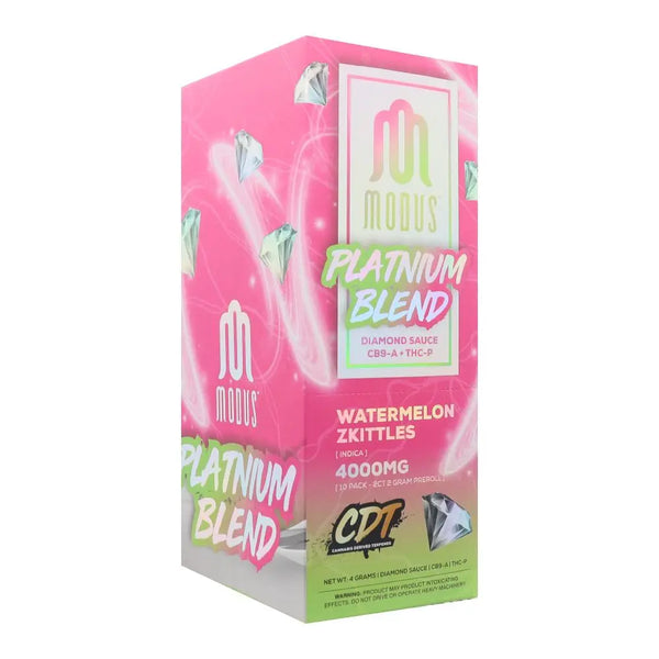 Modus Platinum Blend Prerolls, 2CT, 4 g Modus