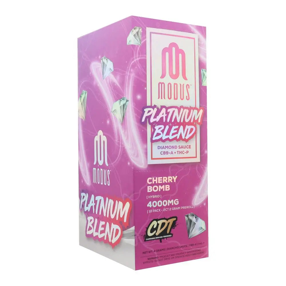 Modus Platinum Blend Prerolls, 2CT, 4 g Modus
