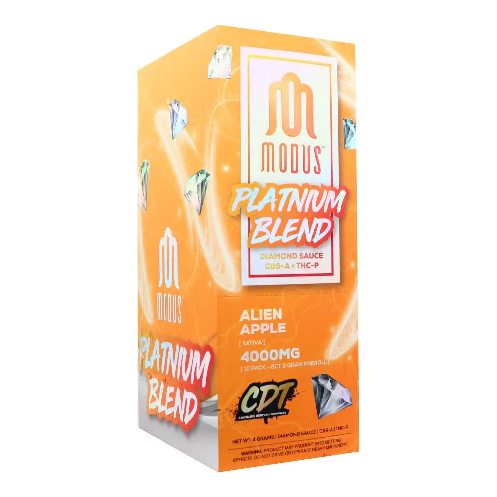 Modus Platinum Blend Prerolls, 2CT, 4 g Modus
