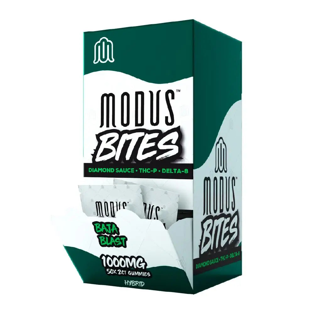 Modus THCP + D8 Gummies Display, 1000 mg Modus