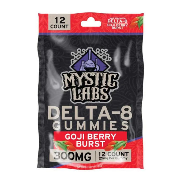 Mystic Labs Delta 8 Gummies, 12CT, 300 mg Mystic Labs