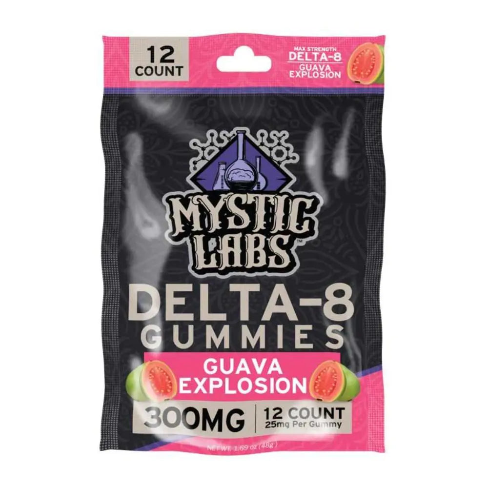 Mystic Labs Delta 8 Gummies, 12CT, 300 mg Mystic Labs