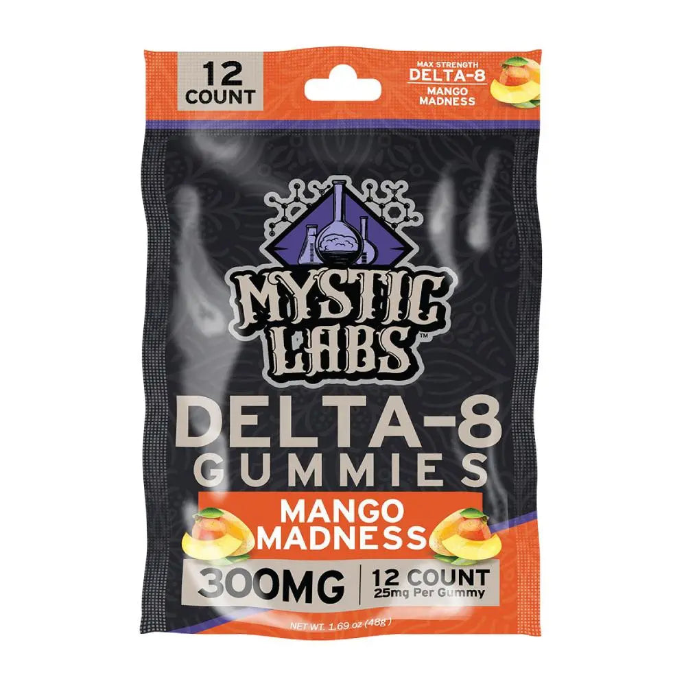 Mystic Labs Delta 8 Gummies, 12CT, 300 mg Mystic Labs