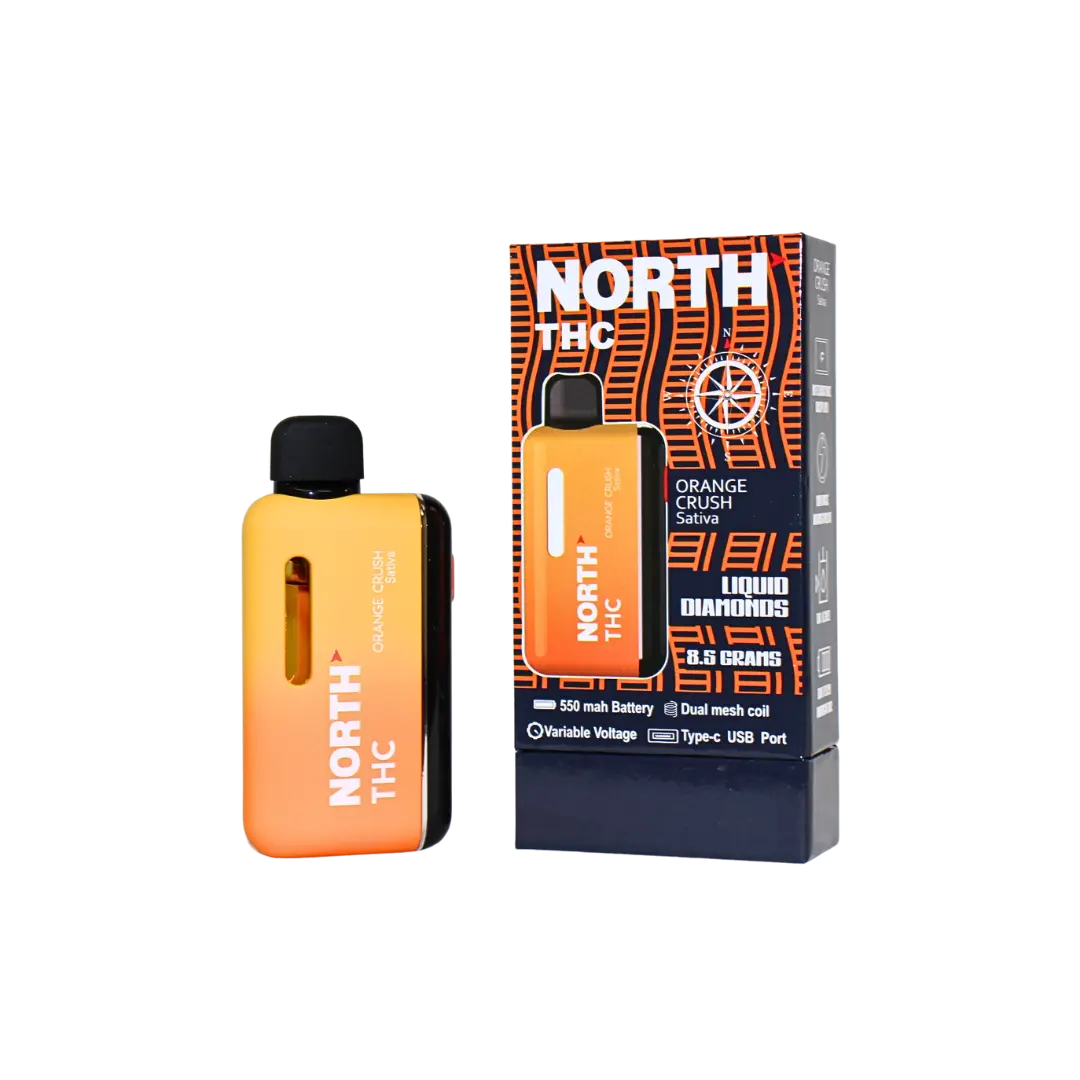 NORTH THC 8.5GM LIQUID DIAMOND DISPOSABLE NORTH THC