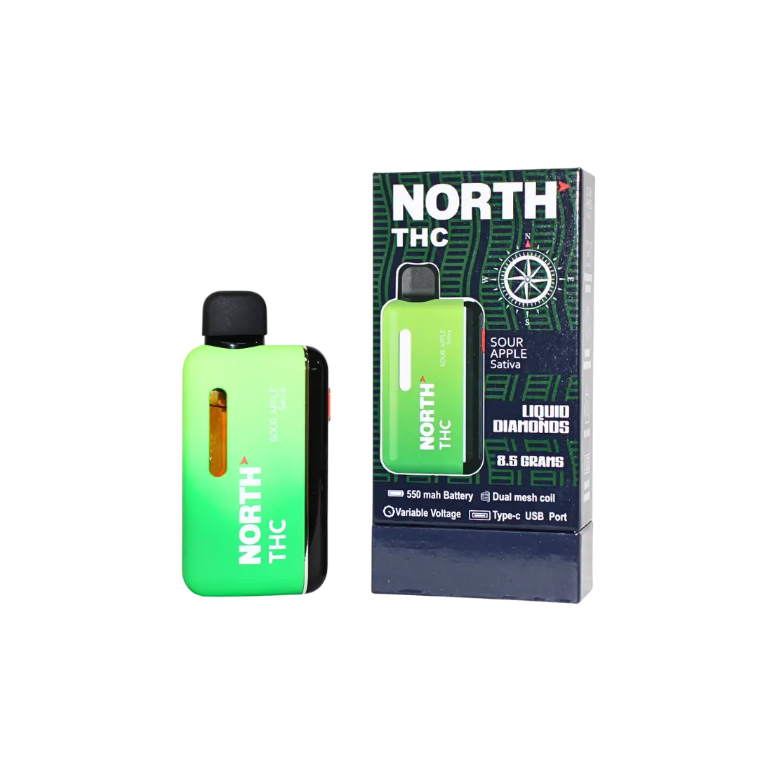 NORTH THC 8.5GM LIQUID DIAMOND DISPOSABLE NORTH THC