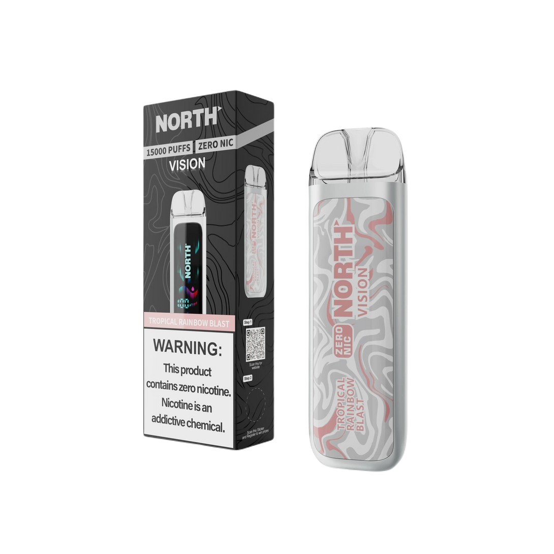 NORTH VISION 15K 0% NICOTINE NORTH