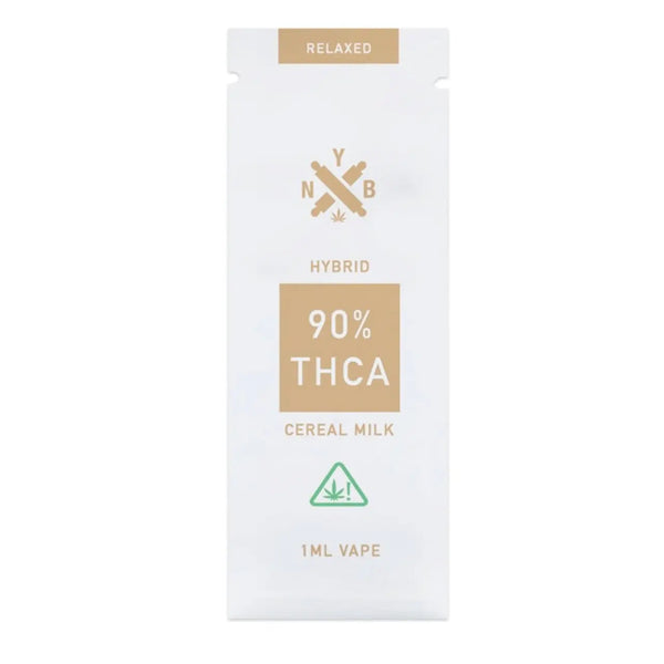 NYB 90% THC-A 1GM DISPOSABLE VAPE 1PK ASSORTED FLAVOURS NYB