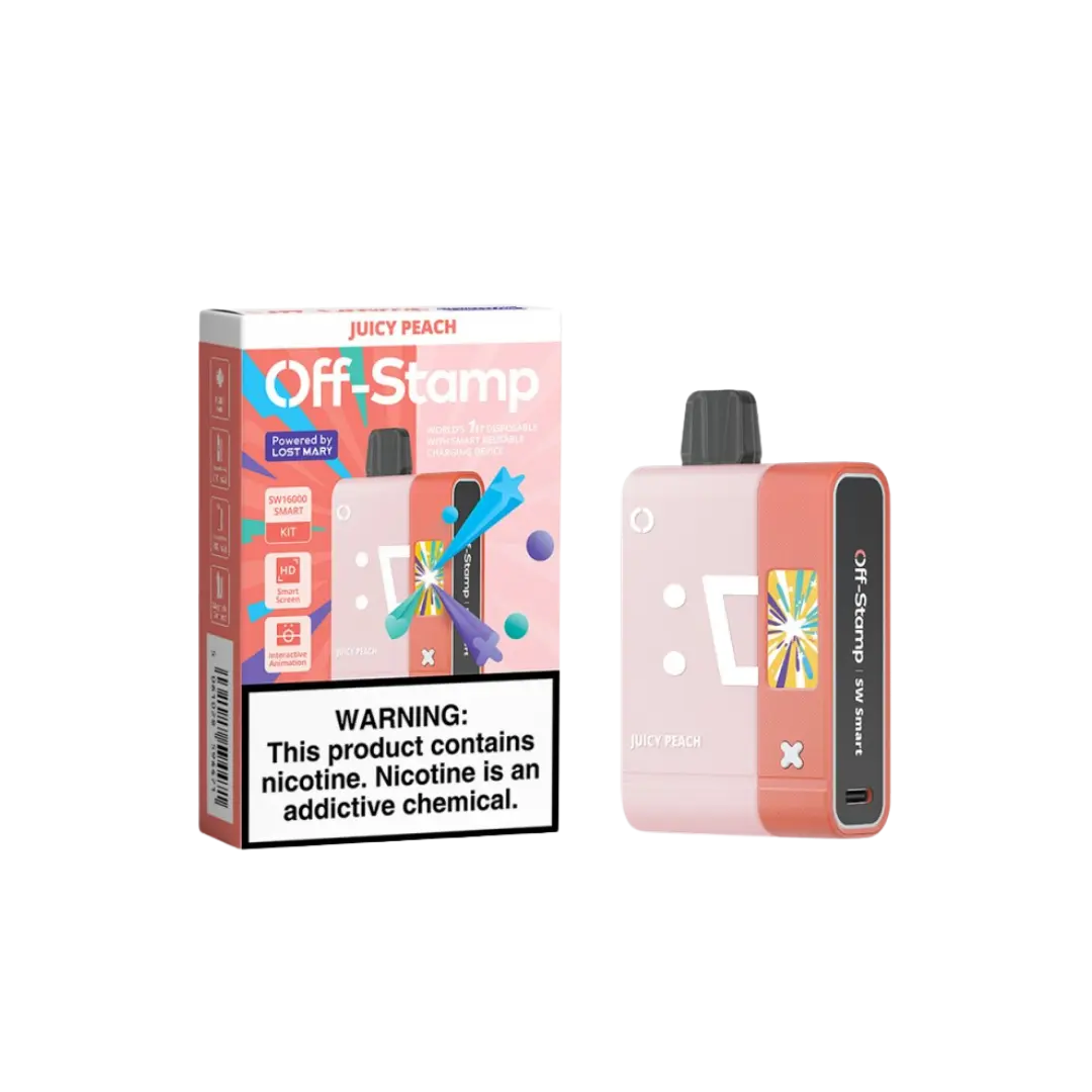OFF-STAMP SW16000 PUFFS SMART KIT DISPOSABLE OFF STAMP