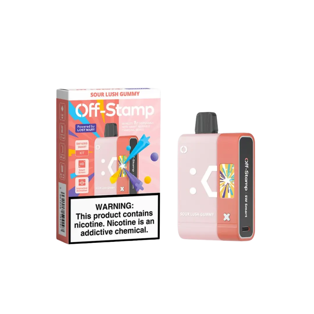 OFF-STAMP SW16000 PUFFS SMART KIT DISPOSABLE OFF STAMP
