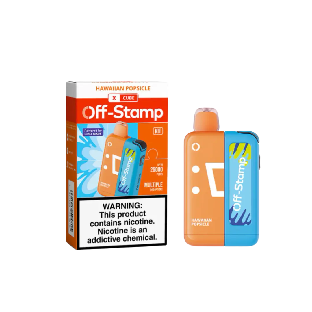 OFF-STAMP X CUBE 25000 PUFFS DISPOSABLE KIT OFF STAMP
