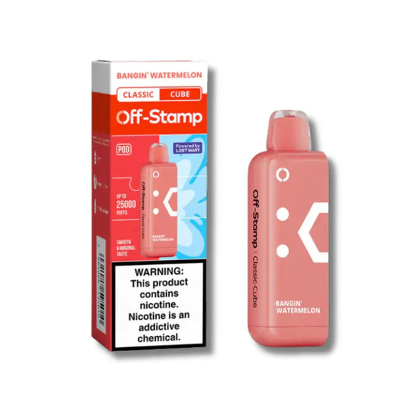 OFF-STAMP X CUBE 25000 PUFFS DISPOSABLE POD OFF STAMP