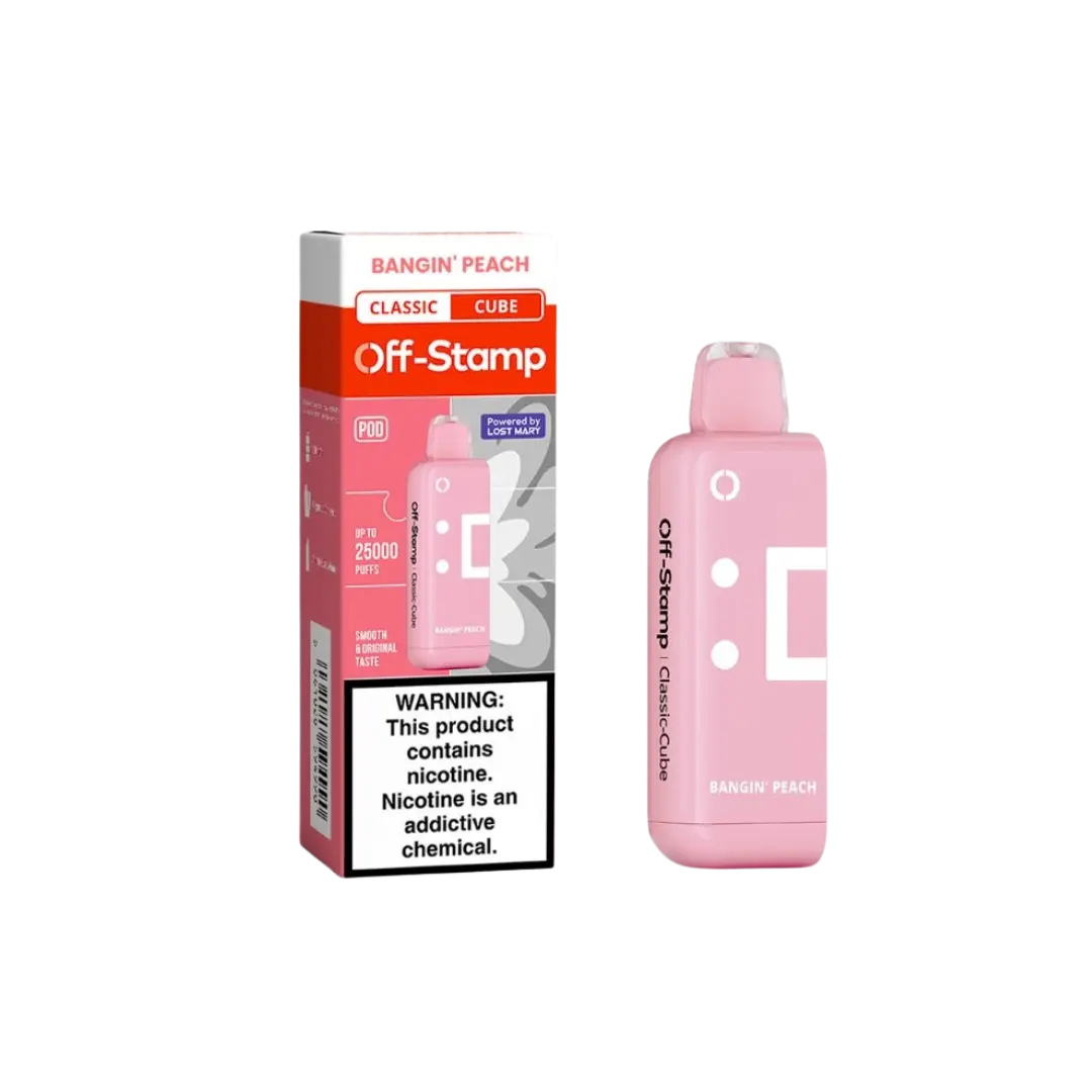OFF-STAMP X CUBE 25000 PUFFS DISPOSABLE POD OFF STAMP