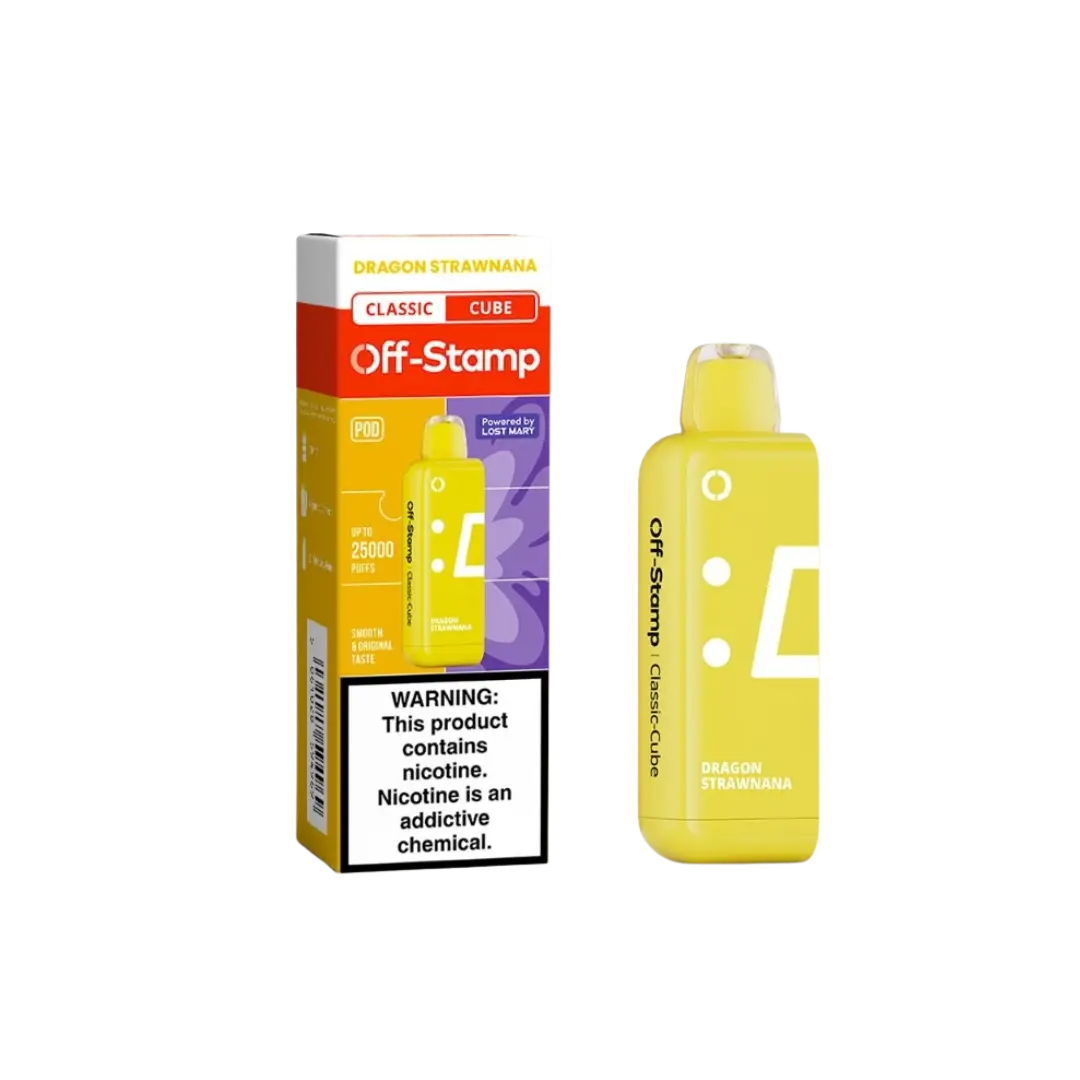 OFF-STAMP X CUBE 25000 PUFFS DISPOSABLE POD OFF STAMP