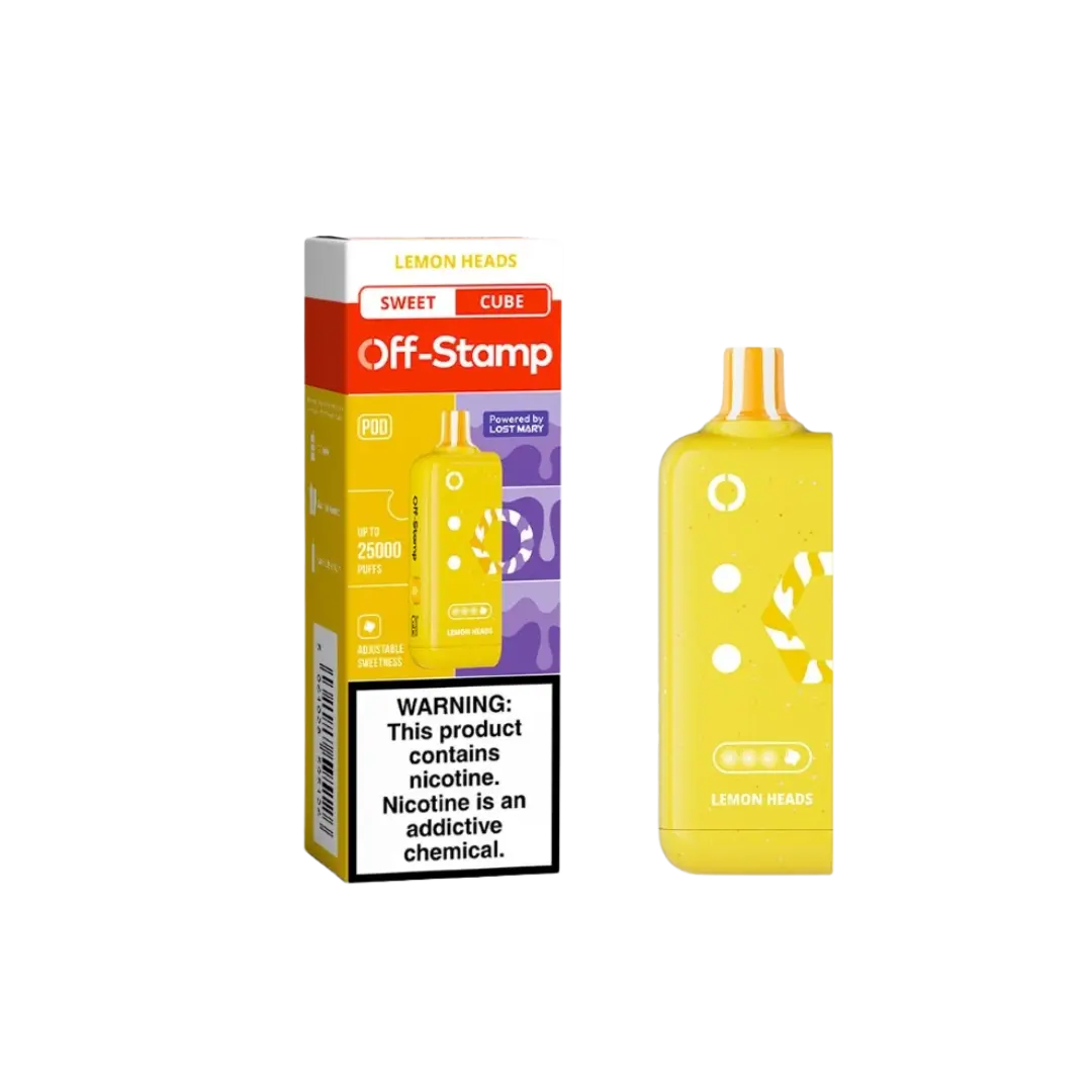 OFF-STAMP X CUBE 25000 PUFFS DISPOSABLE POD OFF STAMP
