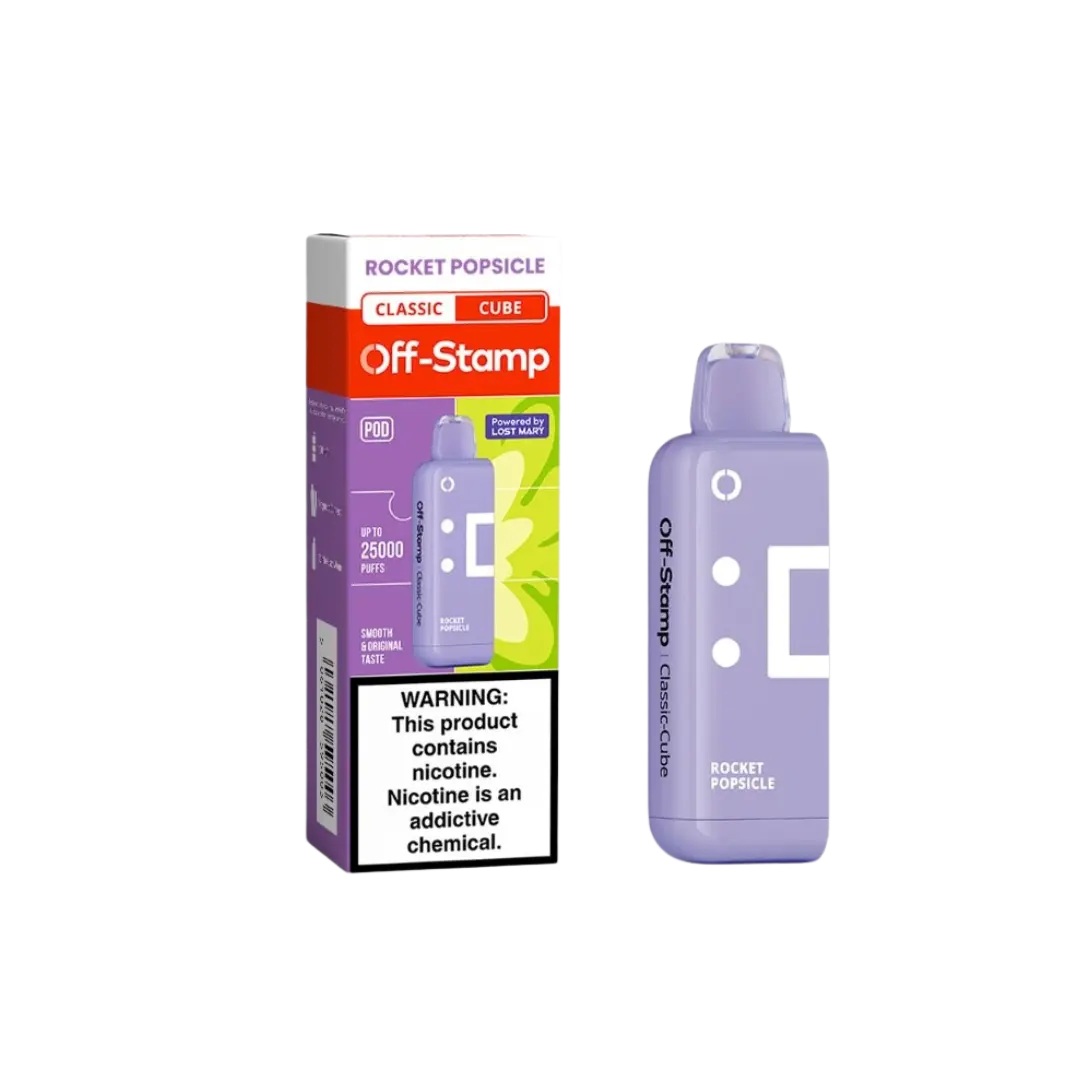 OFF-STAMP X CUBE 25000 PUFFS DISPOSABLE POD OFF STAMP