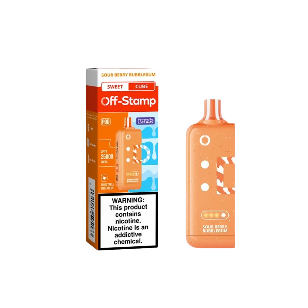 OFF-STAMP X CUBE 25000 PUFFS DISPOSABLE POD OFF STAMP