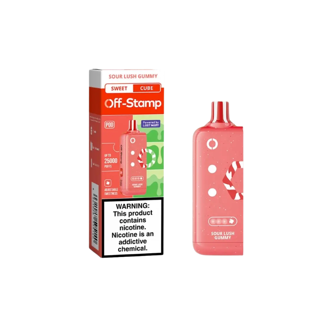 OFF-STAMP X CUBE 25000 PUFFS DISPOSABLE POD OFF STAMP