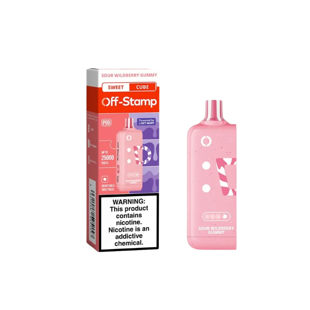 OFF-STAMP X CUBE 25000 PUFFS DISPOSABLE POD OFF STAMP