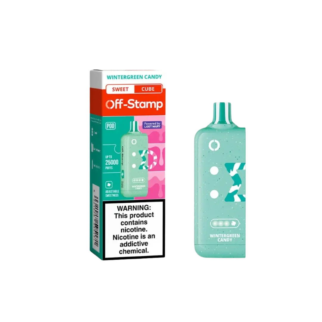 OFF-STAMP X CUBE 25000 PUFFS DISPOSABLE POD OFF STAMP