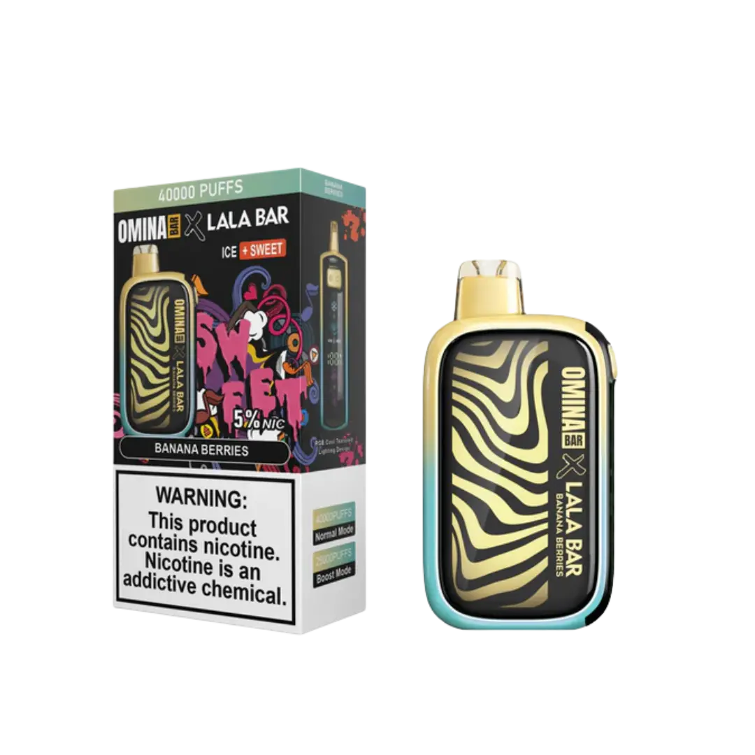 OMINA BAR X LALA BAR 40000 PUFFS DISPOSABLE OMINA BAR X LALA BAR