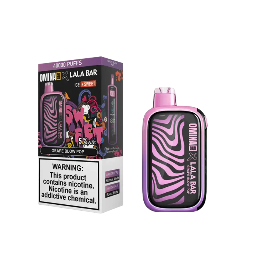 OMINA BAR X LALA BAR 40000 PUFFS DISPOSABLE OMINA BAR X LALA BAR
