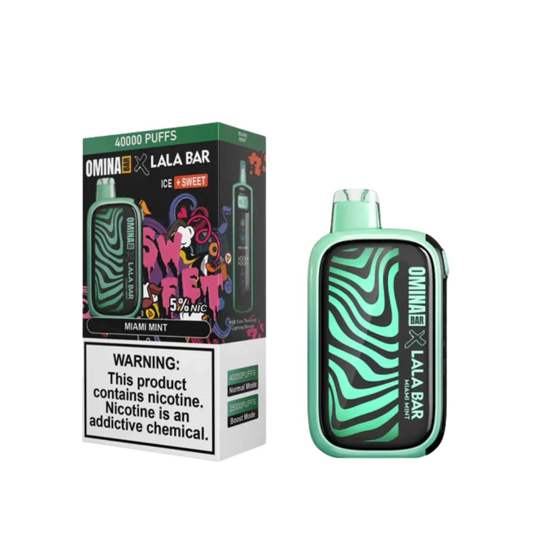 OMINA BAR X LALA BAR 40000 PUFFS DISPOSABLE OMINA BAR X LALA BAR