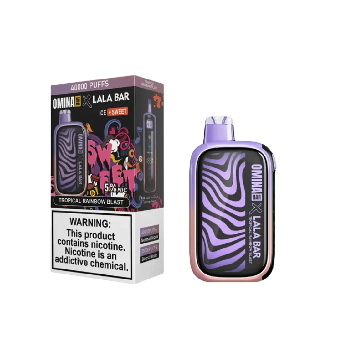 OMINA BAR X LALA BAR 40000 PUFFS DISPOSABLE OMINA BAR X LALA BAR