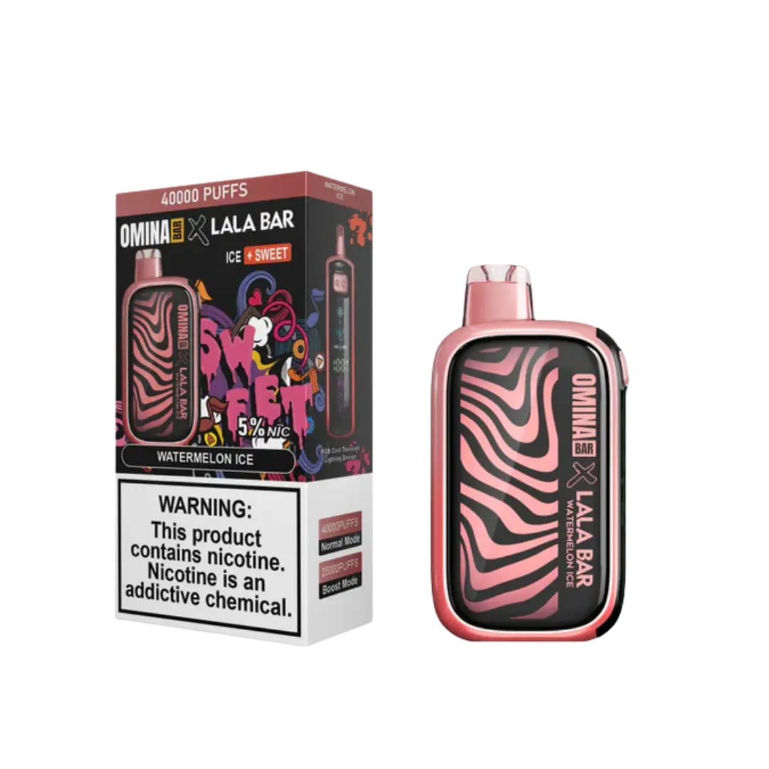 OMINA BAR X LALA BAR 40000 PUFFS DISPOSABLE OMINA BAR X LALA BAR