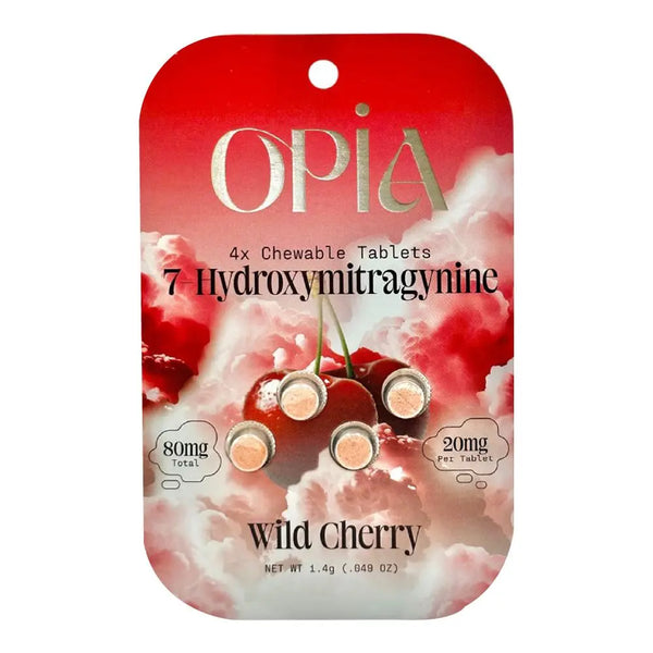 OPiA 7-OH Kratom Chewable Tablets, 20mg OPiA