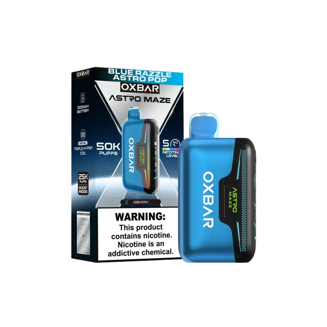 OXBAR ASTRO MAZE 50000 PUFFS DISPOSABLE OXBAR