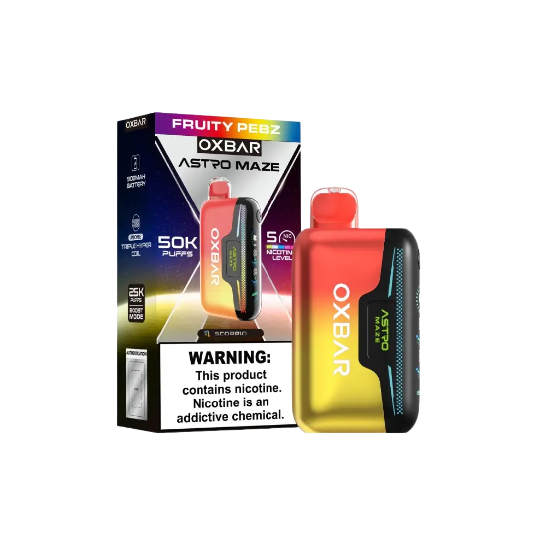 OXBAR ASTRO MAZE 50000 PUFFS DISPOSABLE OXBAR