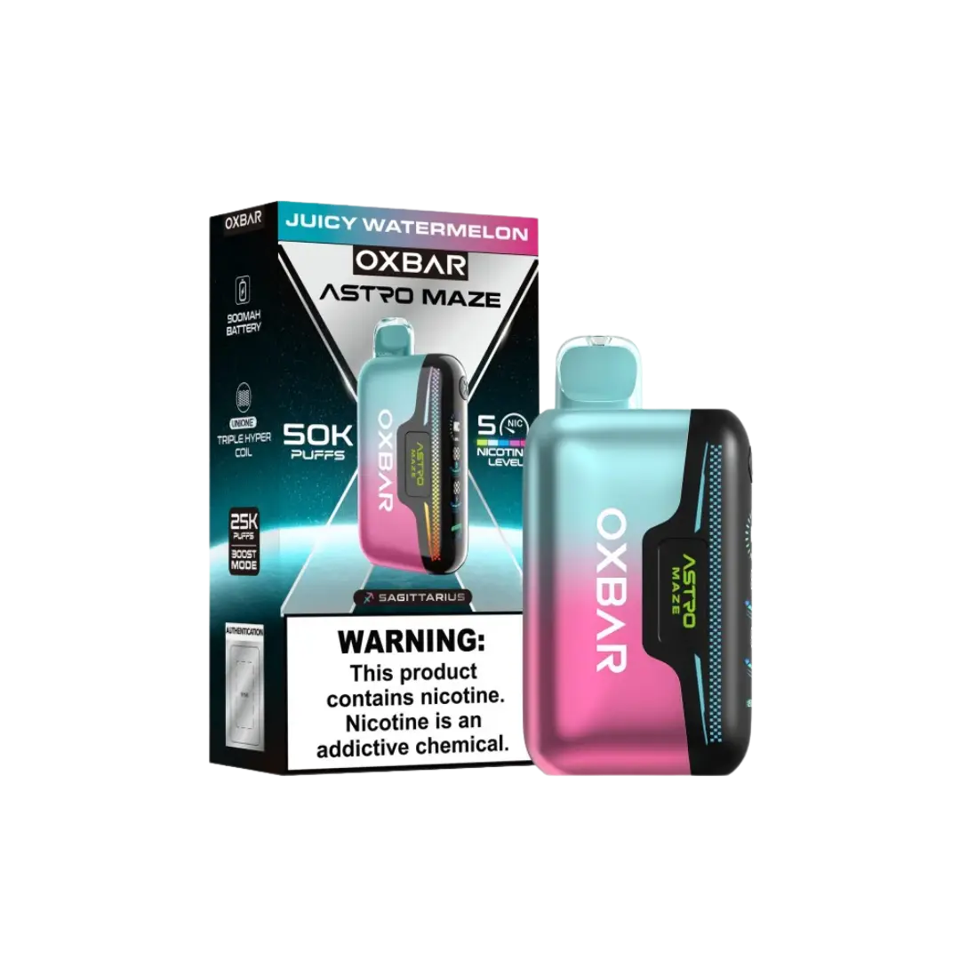 OXBAR ASTRO MAZE 50000 PUFFS DISPOSABLE OXBAR
