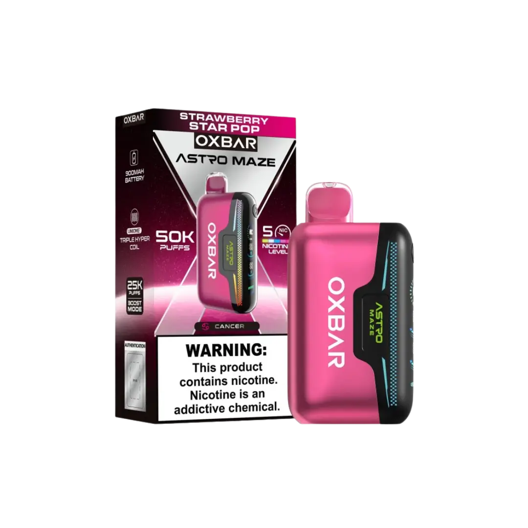 OXBAR ASTRO MAZE 50000 PUFFS DISPOSABLE OXBAR