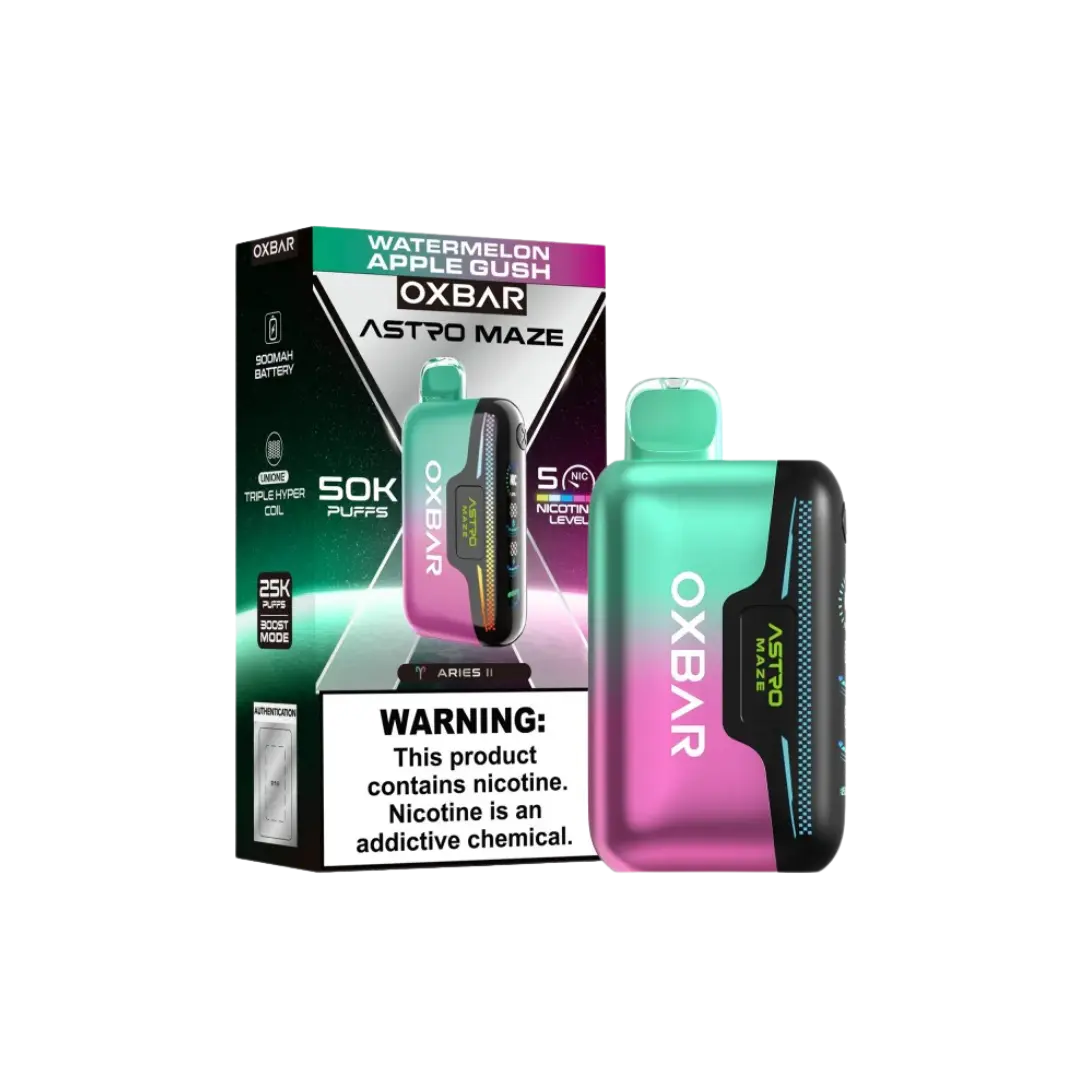 OXBAR ASTRO MAZE 50000 PUFFS DISPOSABLE OXBAR