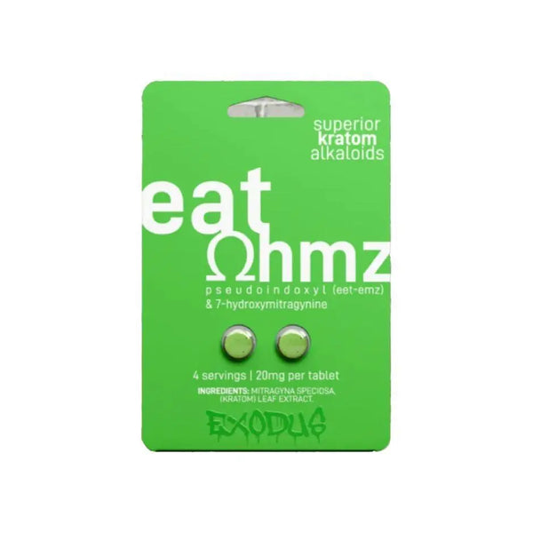 Ohmz Kratom 7-OH + Pseudo Tablets Ohmz Kratom