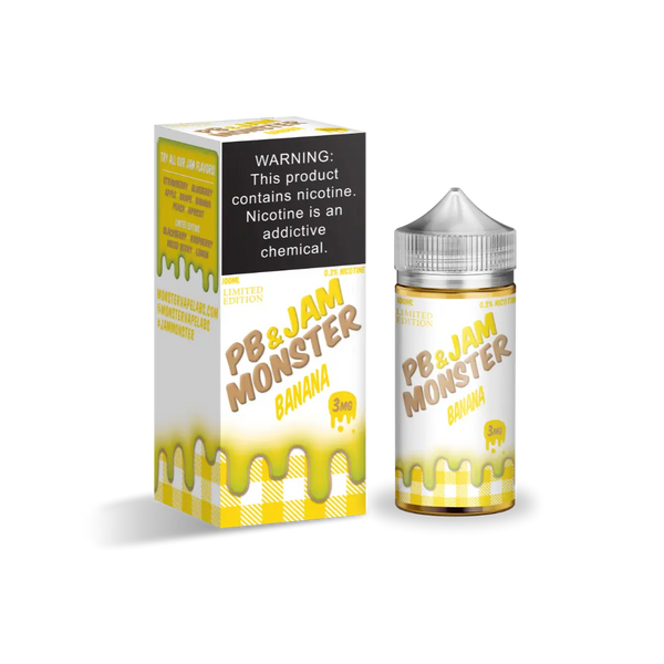 PB & JAM MONSTER E-LIQUIDS PB & JAM MONSTER