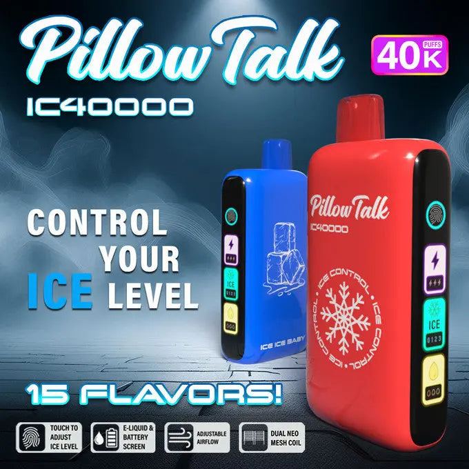 PILLOW TALK DISPOSABLES ICE CONTROL IC40000 PILLOW TALK
