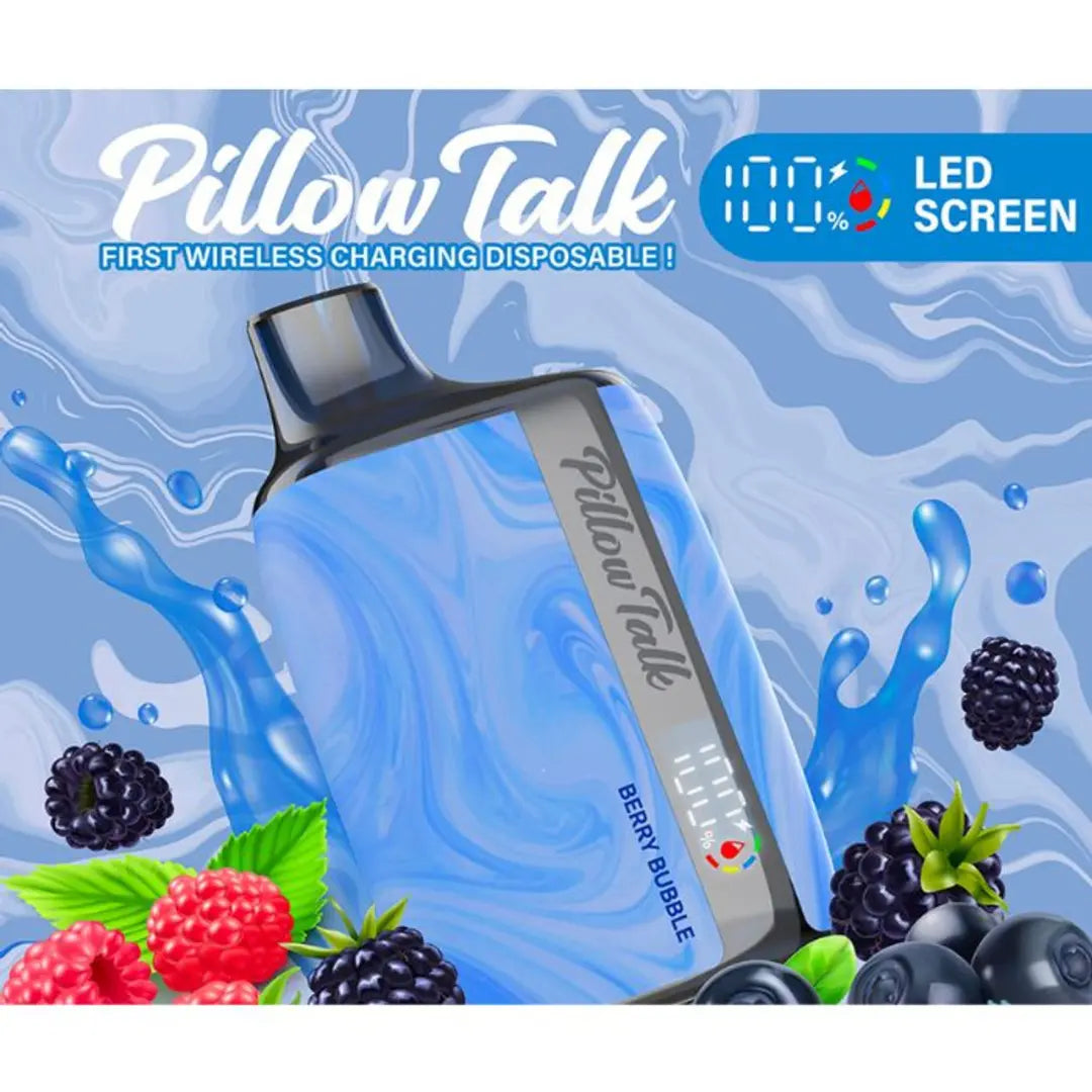 PILLOW TALK RECHARGABLE DISPOSABLE VAPE 8500 PUFFS PILLOW TALK
