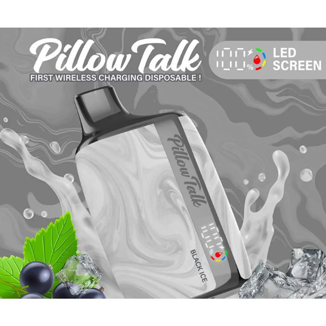 PILLOW TALK RECHARGABLE DISPOSABLE VAPE 8500 PUFFS PILLOW TALK