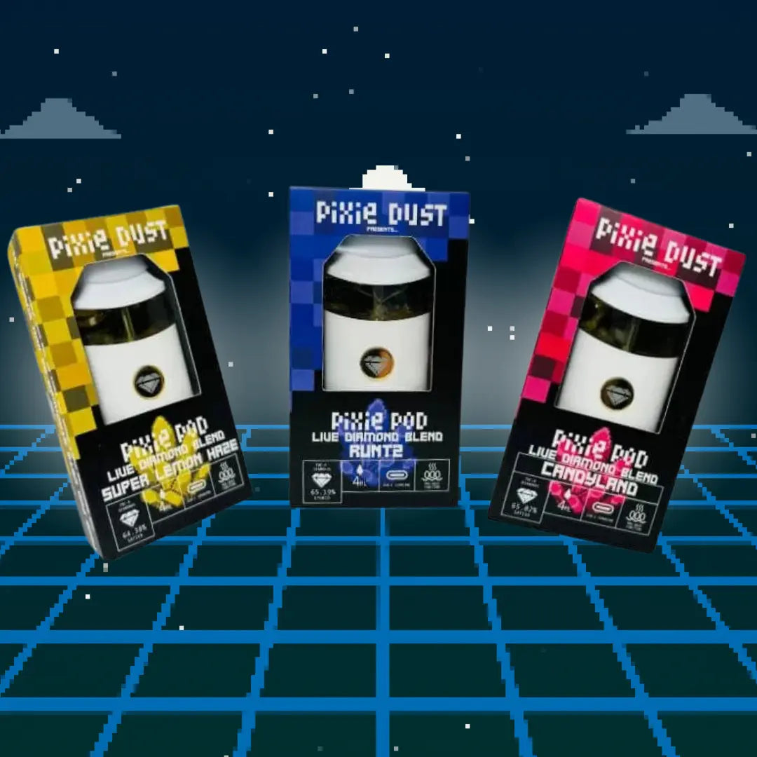 PIXIE POD THC-A DIAMONDS 4GM DISPOSABLE PIXIE DUST